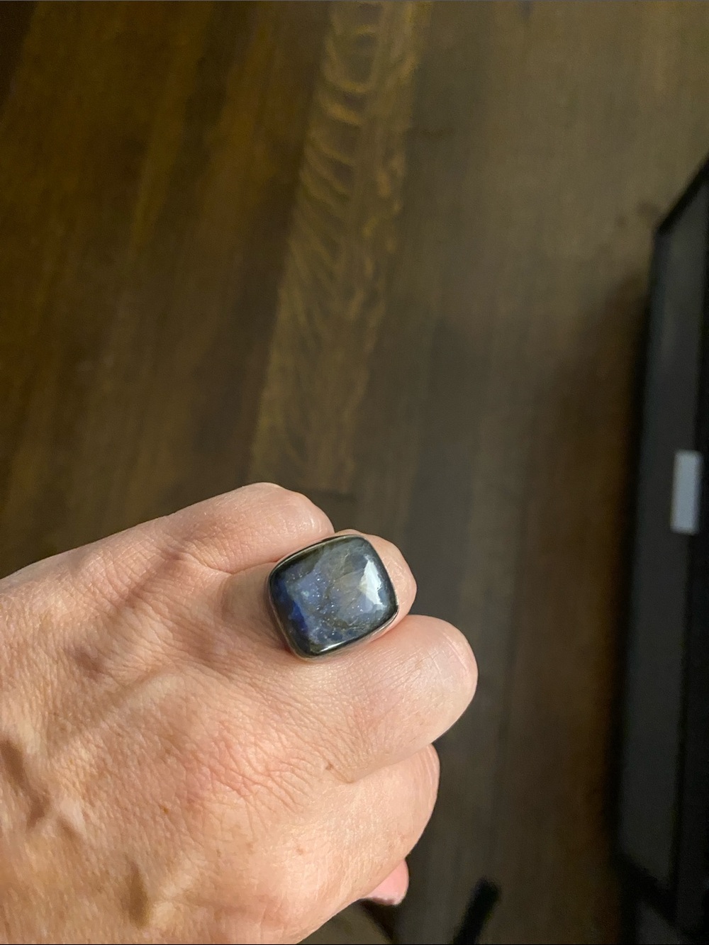 Labradorite ring 6.5 - Picture 2 of 3